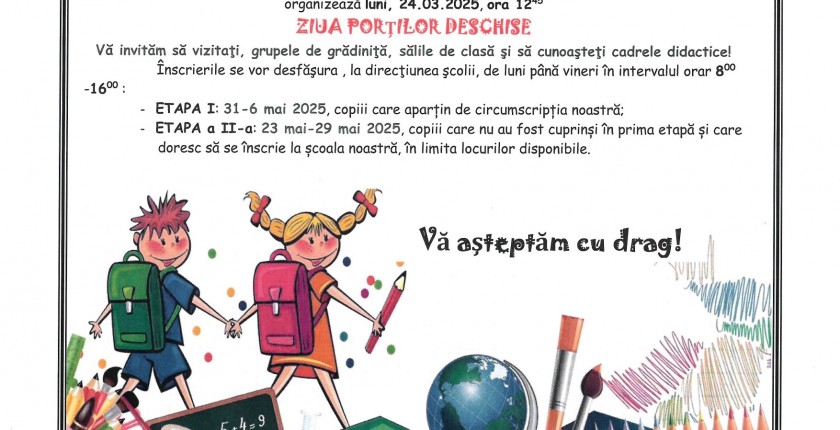 Ziua porţilor deschise 2025